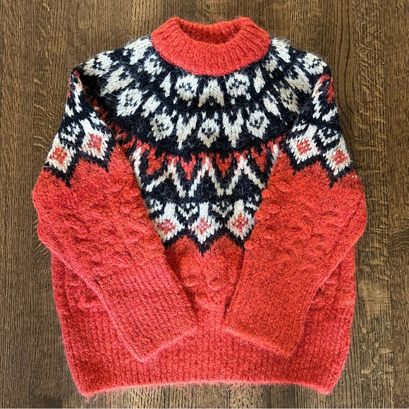 NEW Zara “Bloggers Favorite” Pompom Chunky Sweater - Picture 7 of 9